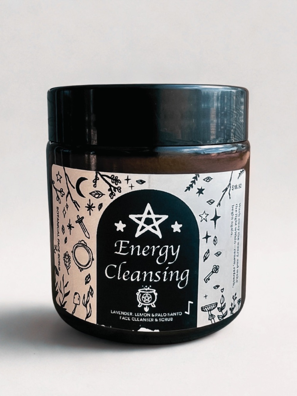 Bewilderment Energy Cleansing Face Frosting Cleanser Vegan Indie Skincare 4oz